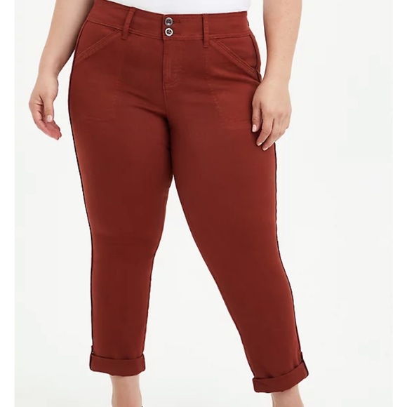 Torrid Aviator Mid Rise Stretch Pants - Picture 2 of 15